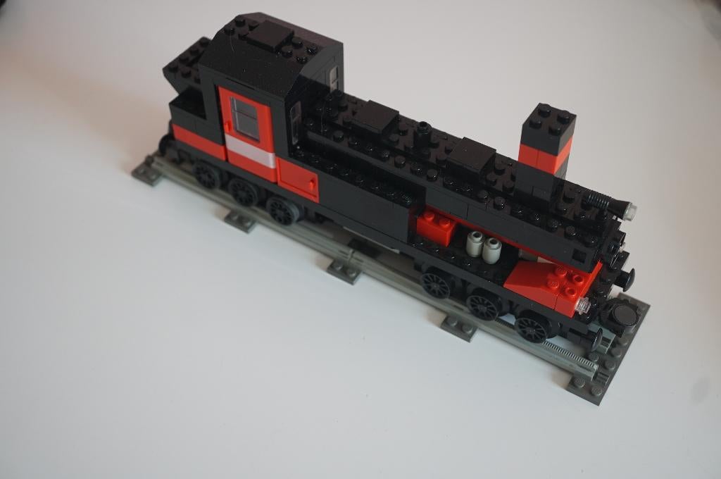 Vintage 12 volt Lego trein alternatieve bouw van 7745, Ophalen of Verzenden, Gebruikt, Complete set, Lego