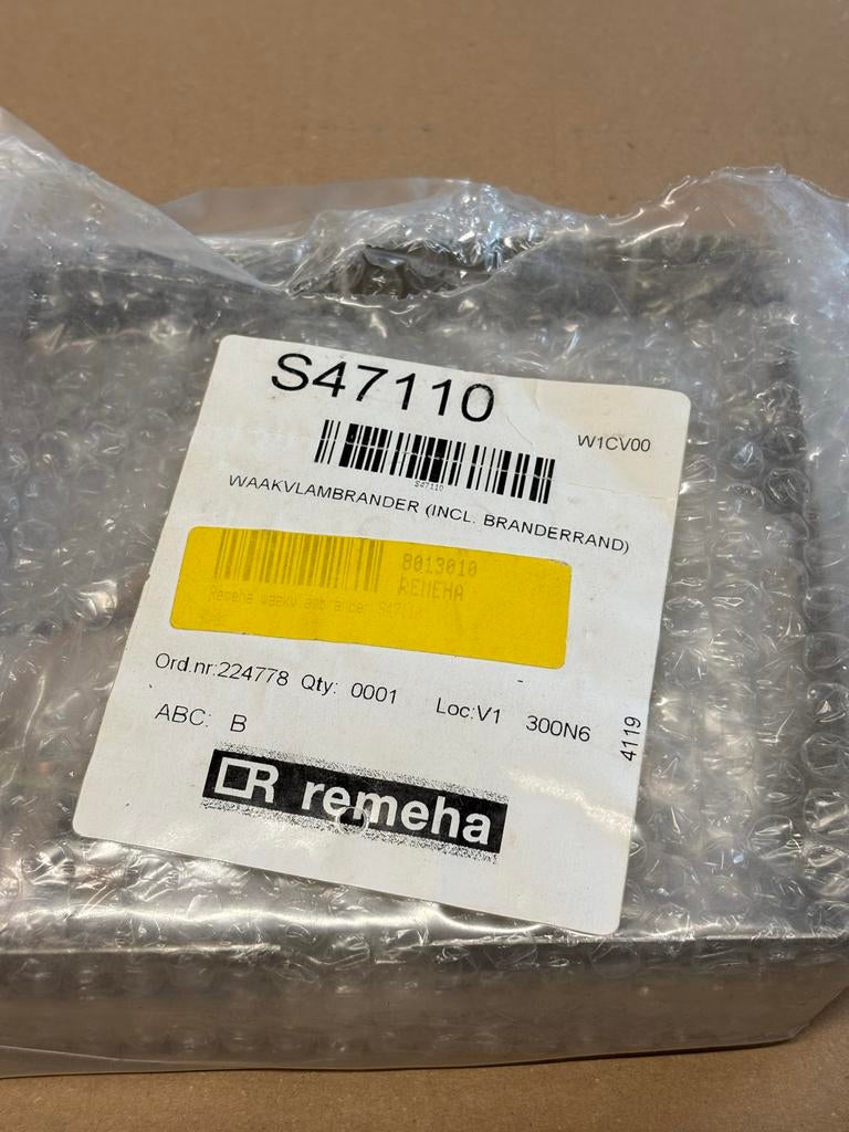 Remeha Waakvlambrander (incl. branderrand), Ophalen, Nieuw