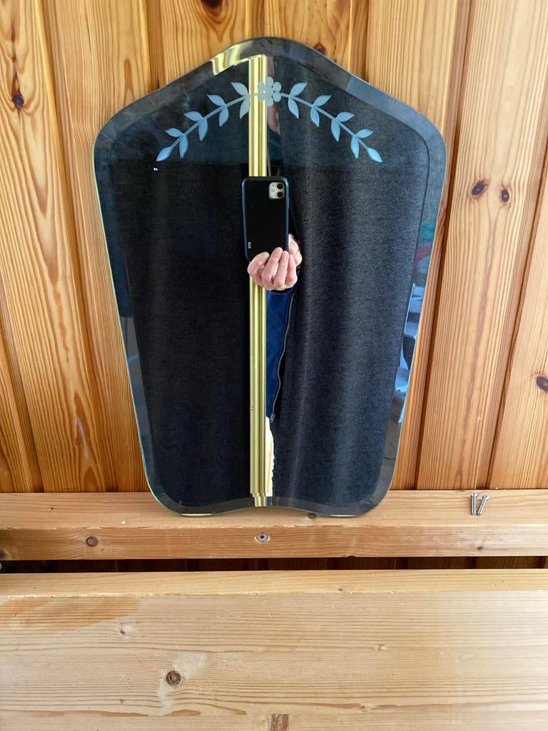 IKEA Husnes spiegel met decoratie, Minder dan 50 cm, Gebruikt, 100 tot 150 cm, Ophalen of Verzenden