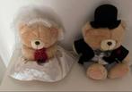 Trouwberen - Bruid en Bruidegom Knuffelberen, Ophalen, Zo goed als nieuw, Beer