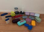 Pakket met veel Tupperware (2 FOTO's). Goede staat., Ophalen of Verzenden, Gebruikt, Geel, Bak of Kom