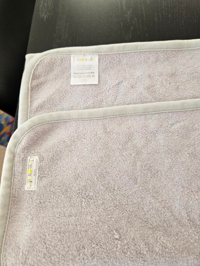 Grijze babydeken Little Lemonade, Ophalen of Verzenden, Gebruikt, Deken