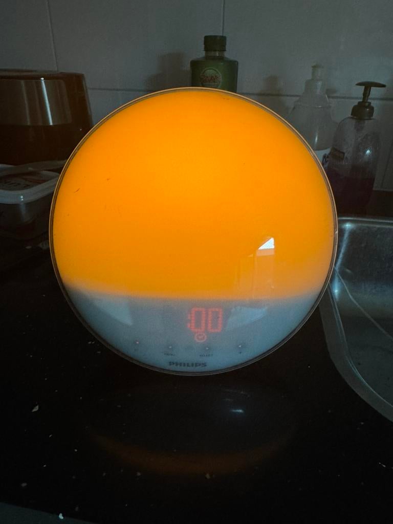 Philips daglichtwekker hf3520, Ophalen of Verzenden, Gebruikt, Digitaal