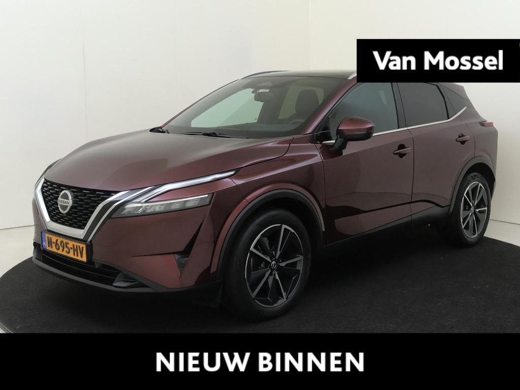 Nissan Qashqai 1.3 MHEV Xtronic Tekna Design Pack | Apple Ca, Euro 6, Leder en Stof, Origineel Nederlands, Adaptive Cruise Control