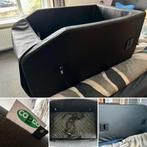 Heel nette hondenautostoel CopcoPet incl. accessoires, Dieren en Toebehoren, Hondenmanden, Ophalen, Zo goed als nieuw, Leer