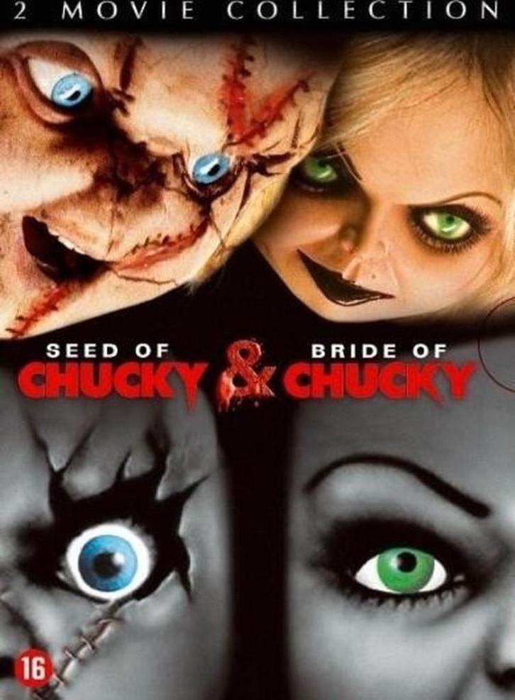 DVD Box Seed of Chucky & Bride of Chucky, Cd's en Dvd's, Dvd's | Horror, Zo goed als nieuw, Slasher, Boxset, Vanaf 16 jaar, Ophalen of Verzenden
