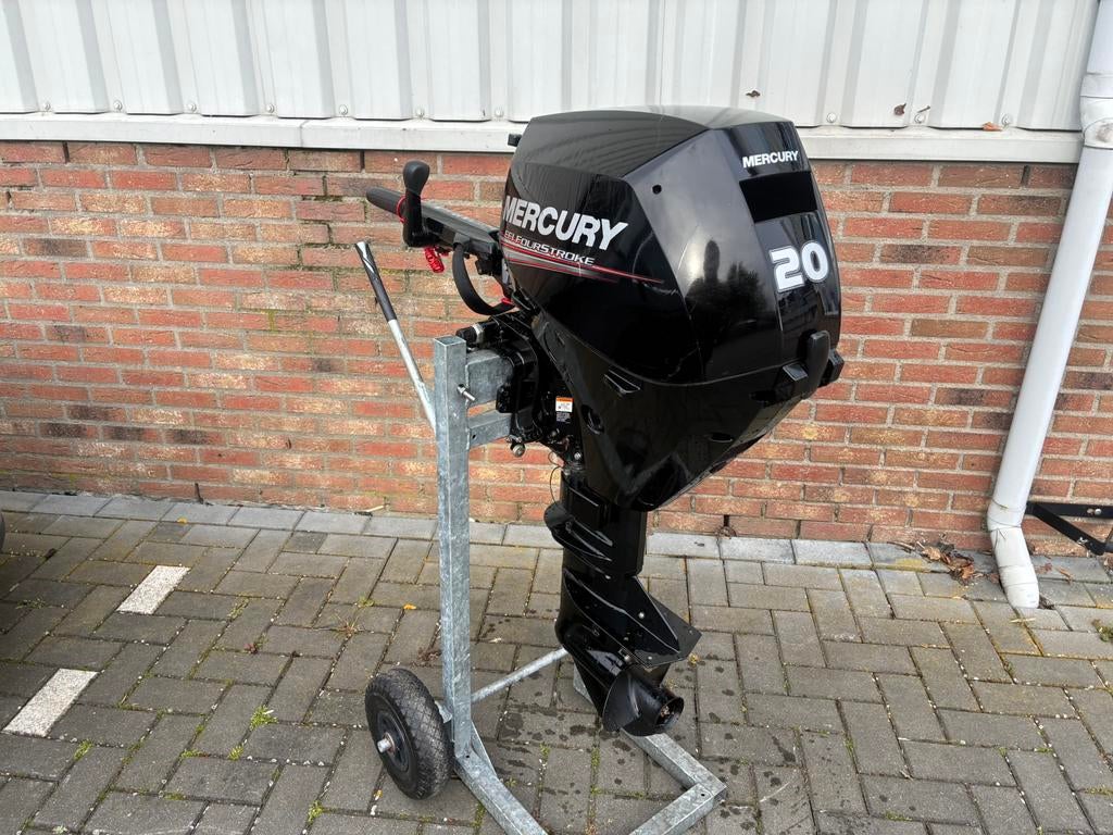 Mercury 20 pk 4 takt EFI , bj 2020 , kortstaart , vaarklaar, 10 tot 30 pk, Gebruikt, Viertaktmotor, Mercury
