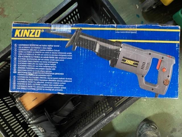 Reciprozaag KINZO nieuw in doos., Kinzo, 70 mm of meer, Nieuw, 600 tot 1200 watt