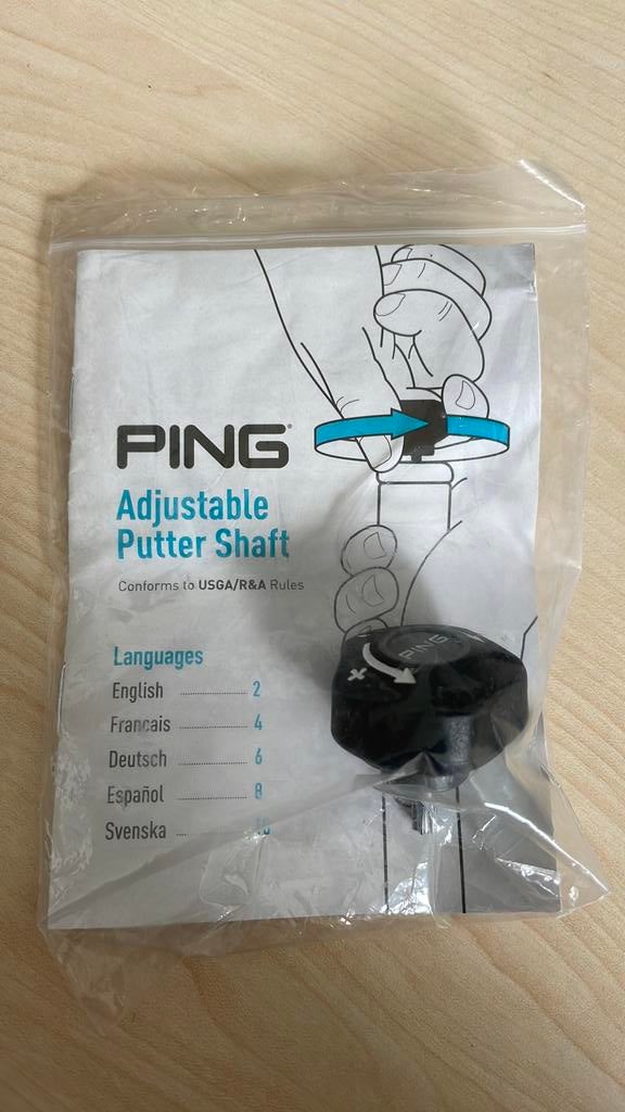 Sleutel voor het verstellen van puttershafts, Sport en Fitness, Golf, Ophalen of Verzenden, Zo goed als nieuw, Club, Ping