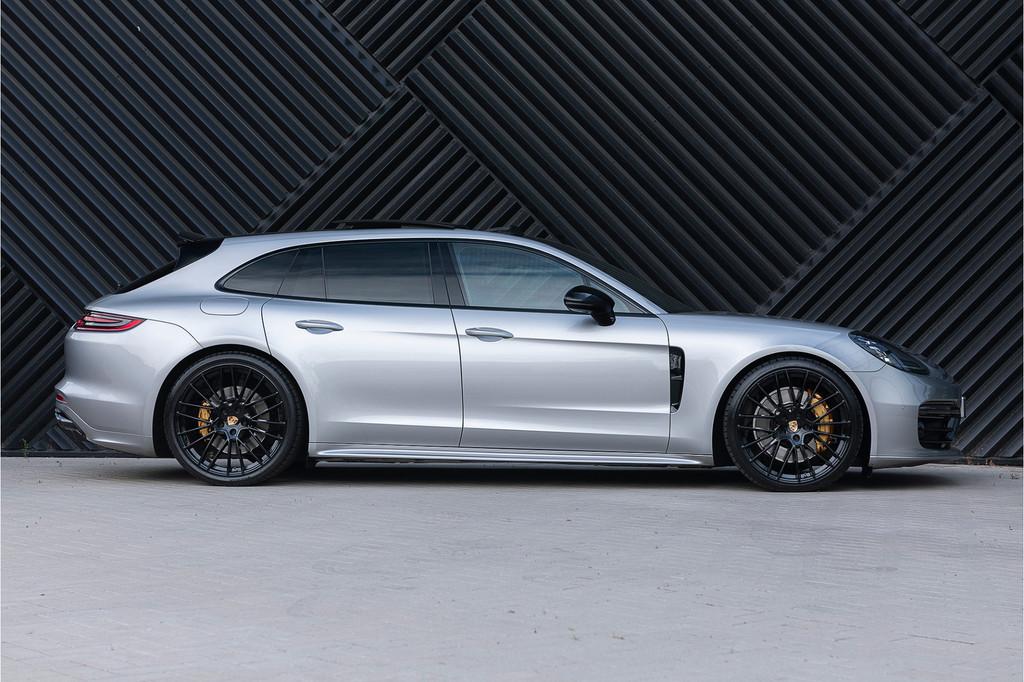 Porsche Panamera 2.9 4 E-Hybrid Sport Turismo Sport Design A, Auto's, Porsche, Automaat, 12 maanden, Gebruikt, Zwart