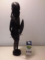 Masai Houten Beeld Afrikaanse Krijger 72 cm hoog speer Kenia, Antiek en Kunst, Kunst | Niet-Westerse kunst, Ophalen of Verzenden