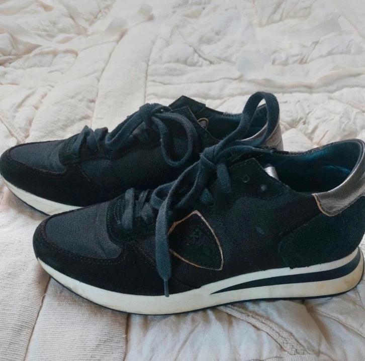 Philippe Model sneakers, Kleding | Dames, Schoenen, Zo goed als nieuw, Zwart, Ophalen of Verzenden