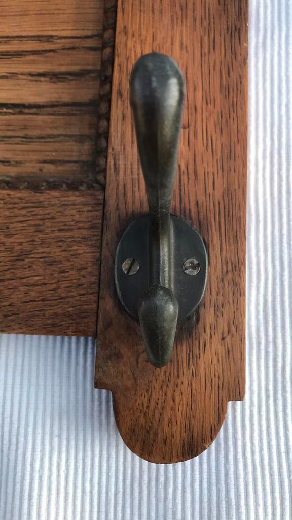 Art deco- Amsterdamse school kapstok, Ophalen of Verzenden