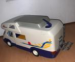 Playmobil camper met familie en tuinset, Ophalen of Verzenden, Zo goed als nieuw, Complete set