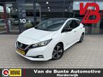 Nissan LEAF Tekna 40 kWh *Netto Deal*, Auto's, Gebruikt, Zwart, 150 pk, Leder en Stof