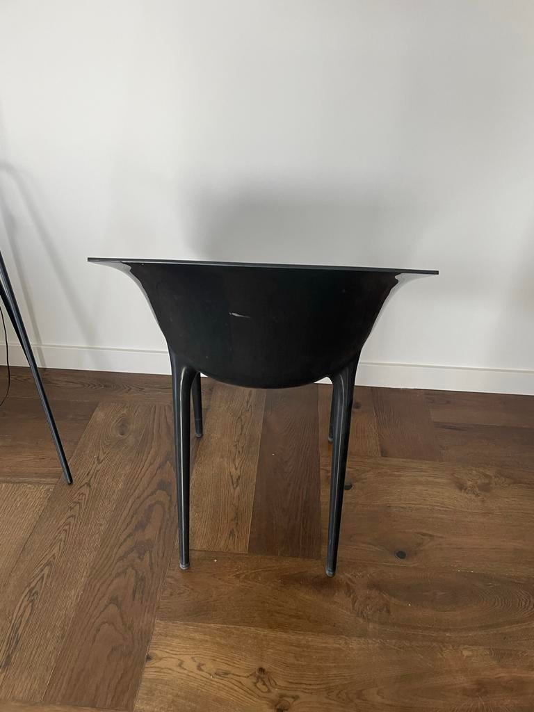 Design stoel Kartell, Huis en Inrichting, Ophalen, Kunststof, Gebruikt, Zwart