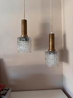 Prachtige vintage hanglampen, Ophalen, Zo goed als nieuw, Glas, Minder dan 50 cm