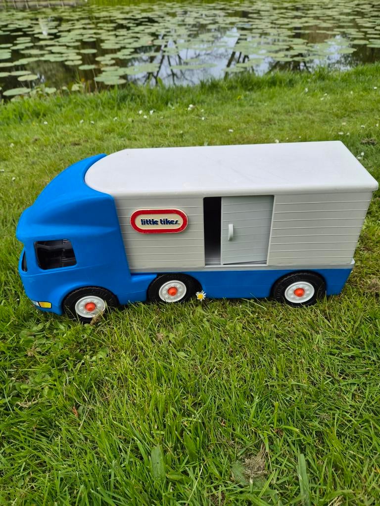 Little Tikes Vrachtwagen met afneembare trailer, Kinderen en Baby's, Speelgoed | Speelgoedvoertuigen, Ophalen, Gebruikt