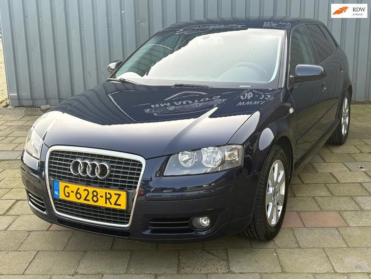 Audi A3 Sportback 1.6 FSI Attraction – Airco, Stoelverwarm, Auto's, Audi, Bedrijf, Te koop, A3, ABS, Airbags, Airconditioning