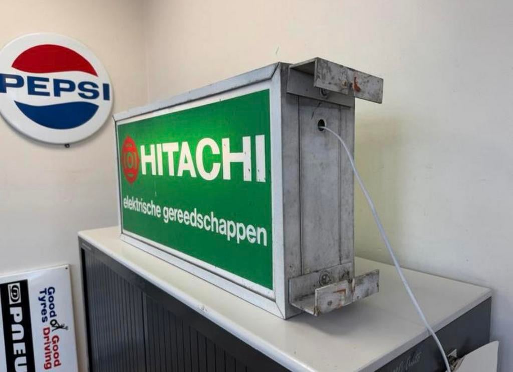 Vintage Hitachi Lichtbak - Elektrische Gereedschappen, Ophalen, Gebruikt, ., Lichtbak of (neon) lamp