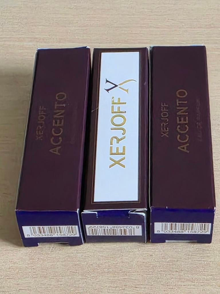3x Xerjoff Accento EdP parfumtester, Ophalen of Verzenden, Nieuw