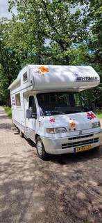 Gezellige Hymer Alkoof Camper - Klaar voor Avontuur!, Caravans en Kamperen, Standaard zit, Alkoof, Ringverwarming, Fiat
