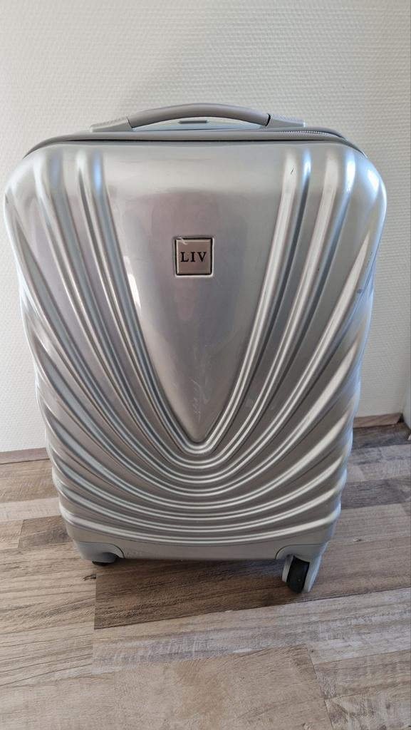 Liv hardcase rolkoffer met rits - 54x35x23 cm, Sieraden, Tassen en Uiterlijk, Koffers, Ophalen