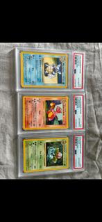 Shadowless trio: Wartortle, Charmeleon, Ivysaur, Ophalen of Verzenden, Gebruikt, Meerdere kaarten