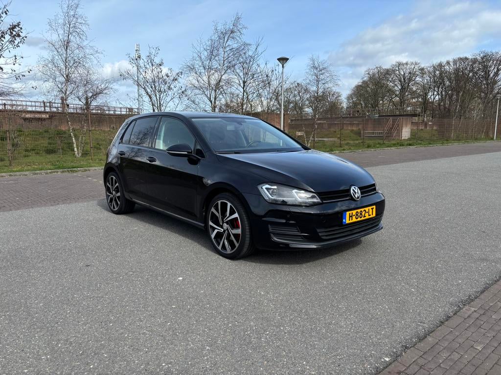 Volkswagen Golf 1.2 TSI 2013 Zwart, Auto's, Volkswagen, Particulier, Golf, Benzine, A, Hatchback, Handgeschakeld, Geïmporteerd