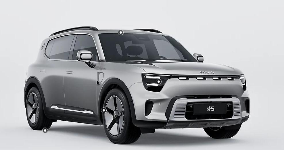 smart #5 Premium 100 kWh | Juni 2026 | Warmtepomp | Sennheis, Auto's, Smart, Automaat, Achterwielaandrijving, 2260 kg, Leder