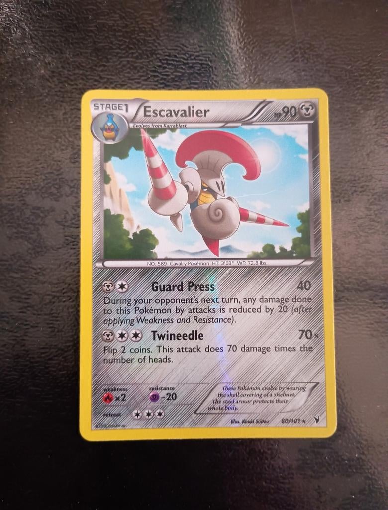 Escavalier 80/101 Reverse Holo, Verzenden, Gebruikt