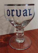 Oud Orval Trappisten Glas Emaille Letters. (B), Verzamelen, Ophalen of Verzenden, Gebruikt, Glas of Glazen, Overige merken
