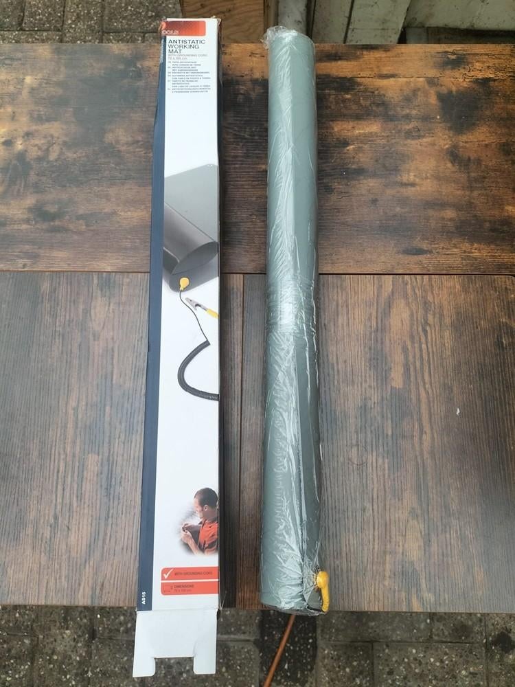 Soldeermat met aardingssnoer 1000x700mm Nieuw, Ophalen of Verzenden, Nieuw