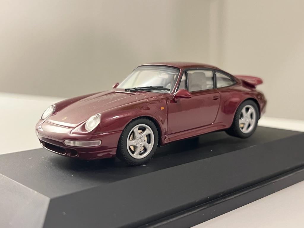Porsche 911 993 turbo Schuco 1:43, Ophalen of Verzenden, Zo goed als nieuw, Auto, Schuco