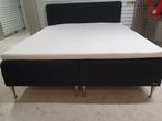Tempur boxspring 180x200 cm, Zwart, Tweepersoons, Ophalen of Verzenden, Zo goed als nieuw