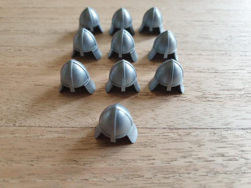 Partij N24=10x Nieuwe Lego ridder helmen (Meerdere setjes)