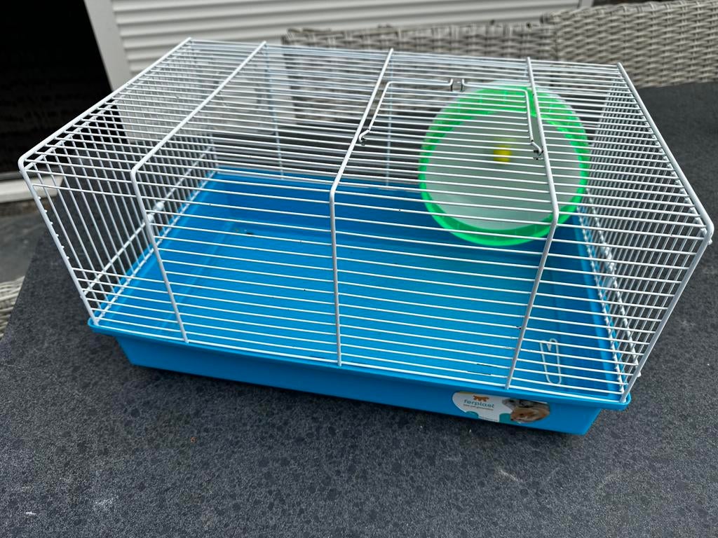 Ferplast hansterkooi incl. vele accessoires, Dieren en Toebehoren, Knaagdieren en Konijnen | Hokken en Kooien, Kooi, Minder dan 75 cm