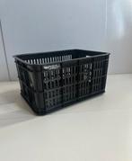 Zwart fietskrat, Basil, 40x30x21cm, Fietsen en Brommers, Fietsaccessoires | Fietsmanden, Ophalen of Verzenden, Gebruikt, Fietskrat
