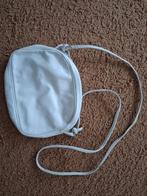 Wit leren La Moda schoudertasje, Ophalen of Verzenden, Gebruikt, Wit, Schoudertasje