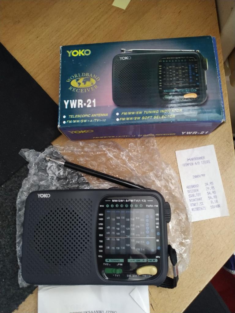 YOKO WORLDBAND RECEIVER YWR-21, Ophalen of Verzenden, Nieuw, Wereldontvanger