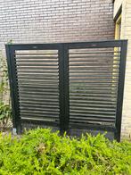 2 zwarte draaibare shutters, Huis en Inrichting, Ophalen of Verzenden, Zo goed als nieuw