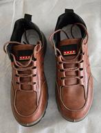 Bruine  leren wandelschoenen met veters maat 43, Ophalen of Verzenden, Nieuw, Overige maten, Bruin