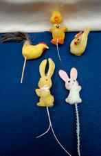 Vintage paasfiguren, Ophalen of Verzenden, Gebruikt