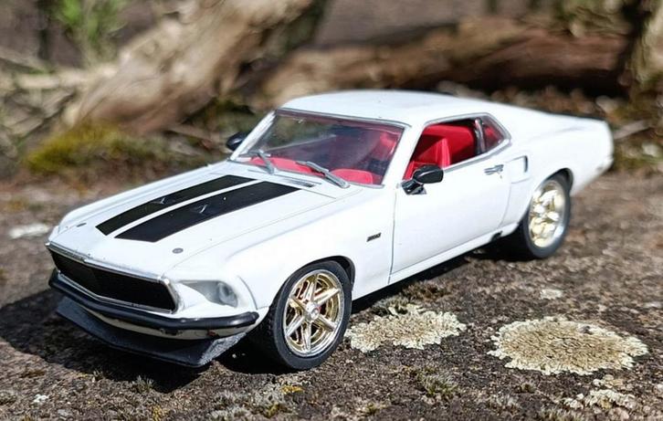 Ford Mustang Fastback 1969 SCHAAL 1/43 FAST & FURIOUS # 19, Hobby en Vrije tijd, Modelauto's | 1:43, Nieuw, Auto, Overige merken