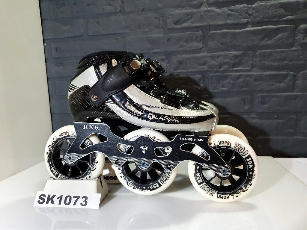 LA Sports Pro Skeelers Skates 3x110 110mm Wielen Maat 38, Overige merken, Verzenden, Nieuw, Kinderen