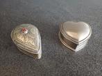 2 Oude Pillendoosjes / Bijouteriedoosjes voor € 10, Antiek en Kunst, Curiosa en Brocante, Ophalen