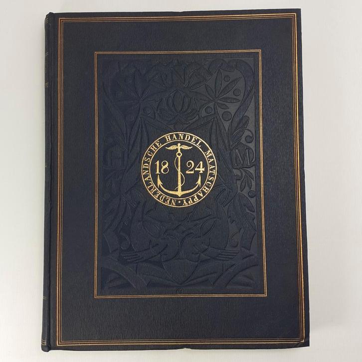 Gedenkboek Nederlandsche Handel-Maatschappij 1924, Boeken, Overige Boeken, Gelezen, Ophalen of Verzenden