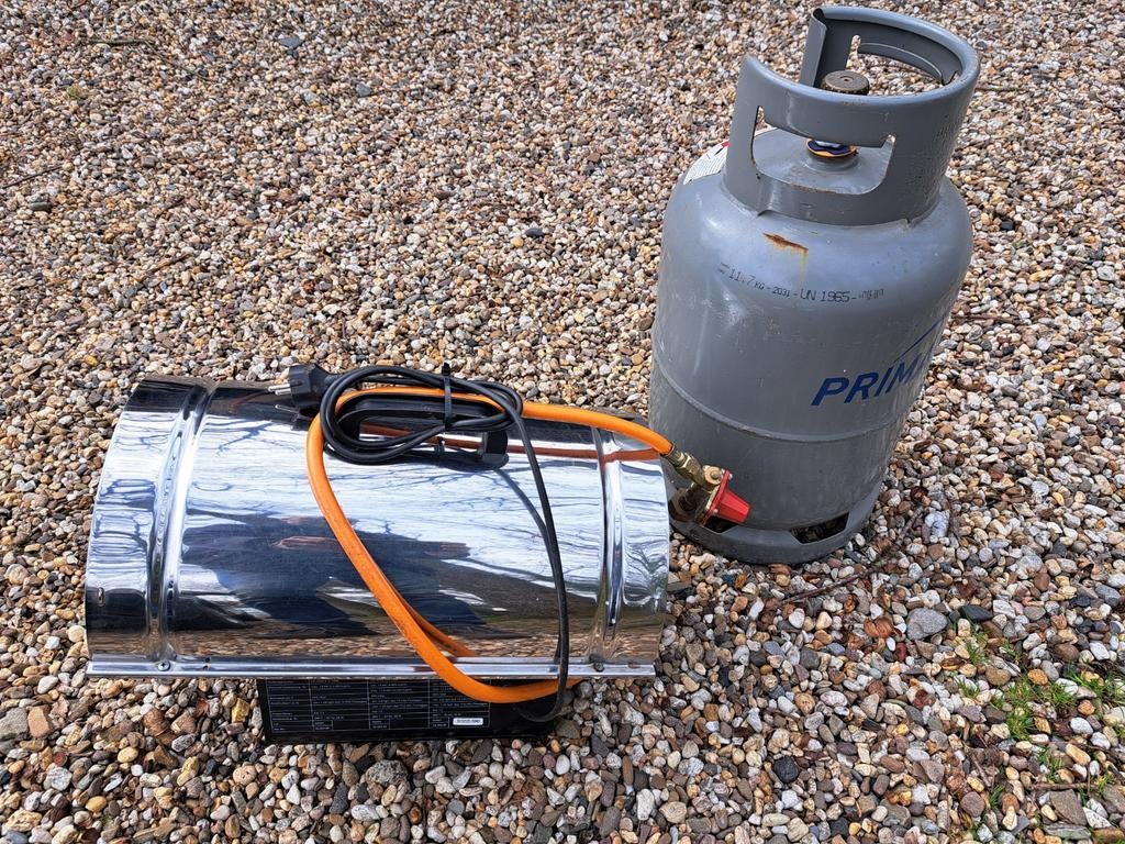 Heater met gasfles, Ophalen of Verzenden, Minder dan 60 cm, Kachel, 30 tot 80 cm