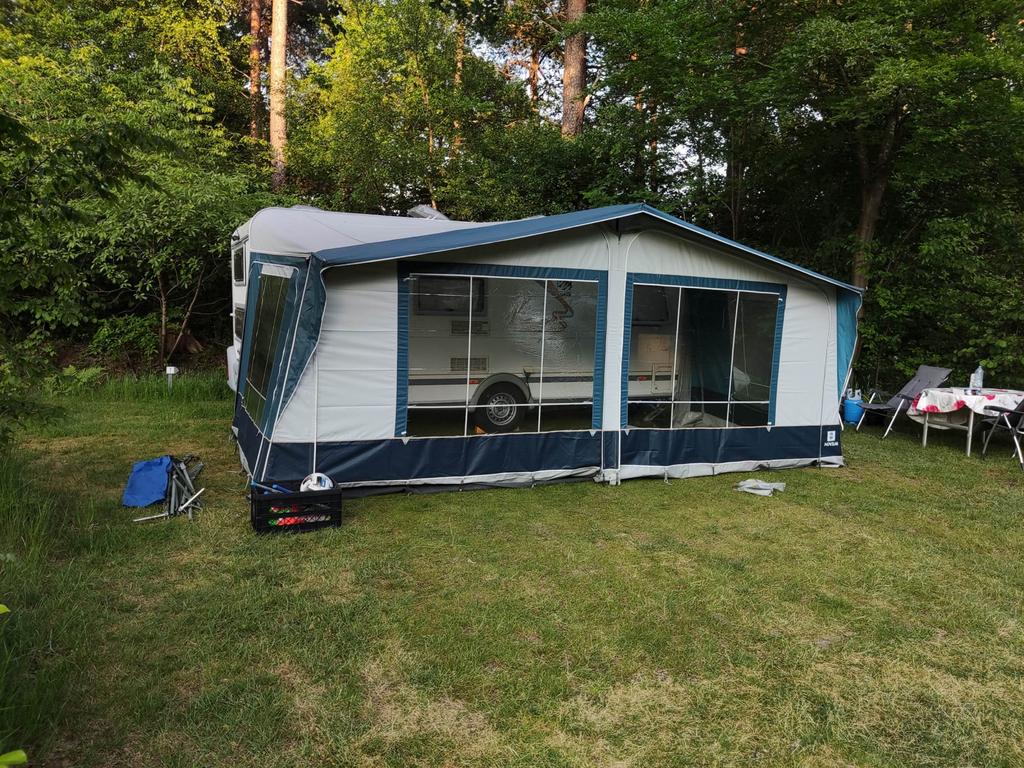 Walker Novium Seizoenstent + luifel, maat 13, Ophalen, Gebruikt, Walker Campingstyle