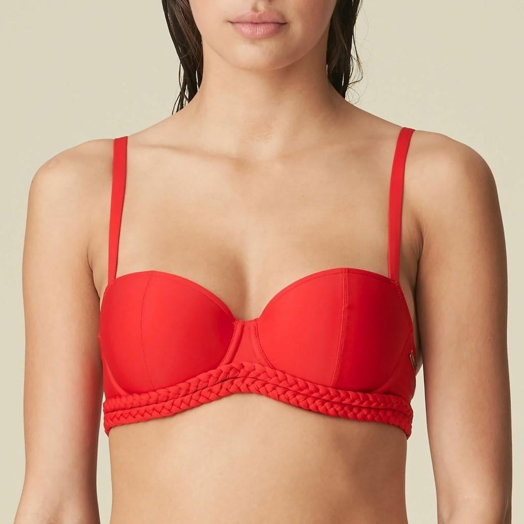Marie Jo swim Blanche bikinitop 75B, Ophalen of Verzenden, Nieuw, Rood, Bikini